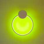 Gadgeton RGB Ring Wall Lamp with Remote Control