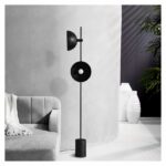 Floor Lamp E27x2 Max.40W - Black