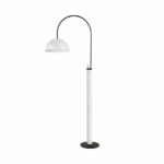 Floor Lamp E27 - White/Black