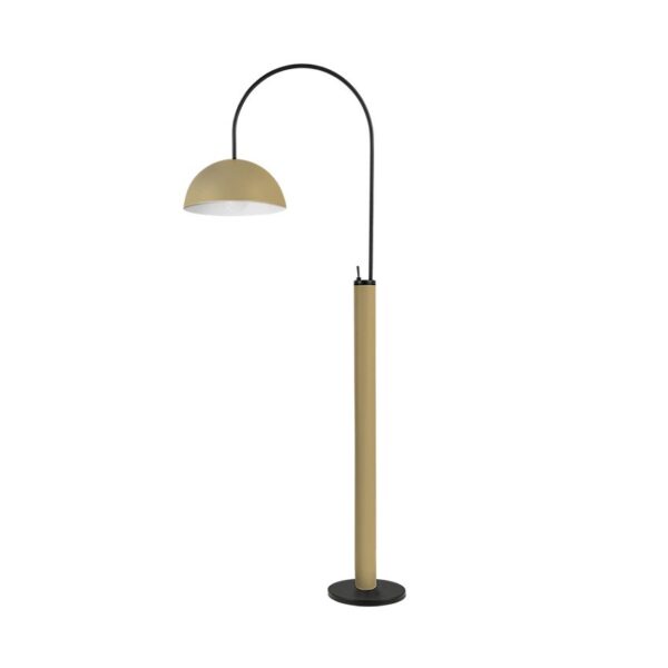 Floor Lamp E27 - Black/Yellow