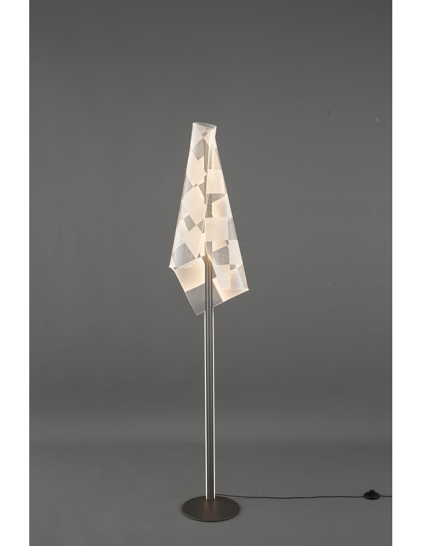 Floor Lamp LED 24W - Silver/Grey Floor Lamp LED 24W - Silver/Grey