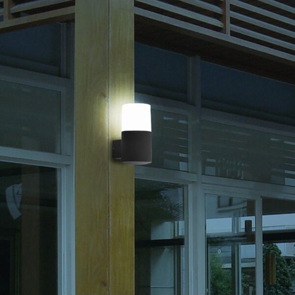 OUTDOOR Wall Lamp E27 23W/250 Dark Gray