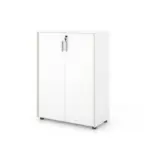 Universal 3-Level Cabinet (White Body) W800 x D400, H1100mm