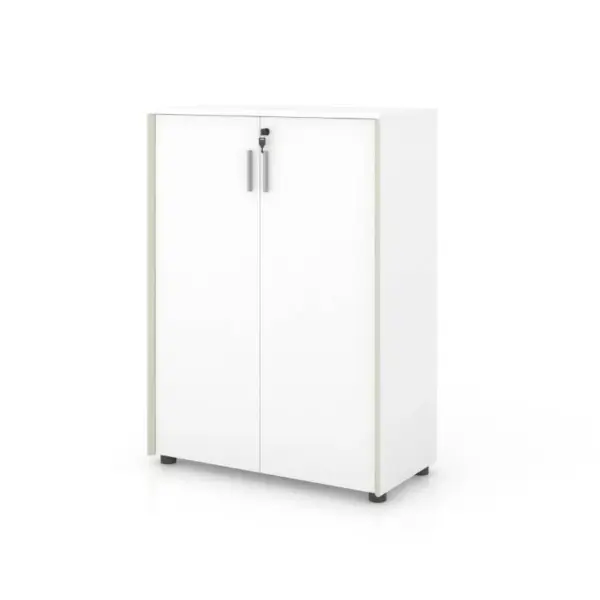 Universal 3-Level Cabinet (White Body) W800 x D400, H1100mm