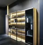 Gramy Executive Wall Storage Cabinet W2800 x D424 x H1950mm - Image 4