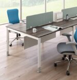 Noqi "U" Workstation Cluster for 2 Pax W1400 x D600 x H750mm Workstations - Image 7