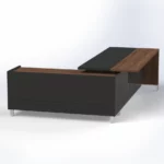 Linea Due with Credenza Return (Premium) Executive Desks - Image 9