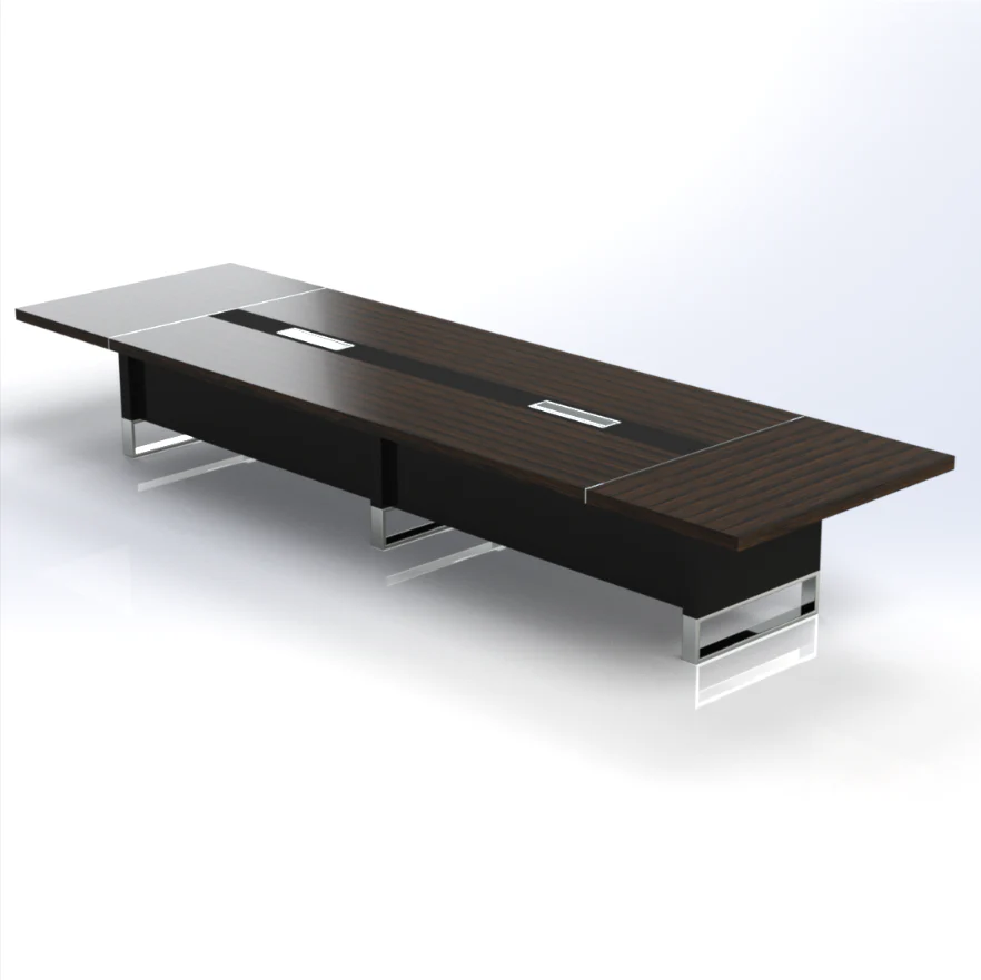 1 Linea Uno Conference Table W6400 x D1400 x H750mm Meeting & Conference - Image 1