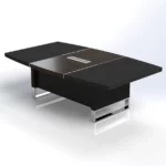 Linea Uno Curved Meeting Table W3200 x D1400 x H750mm Meeting & Conference