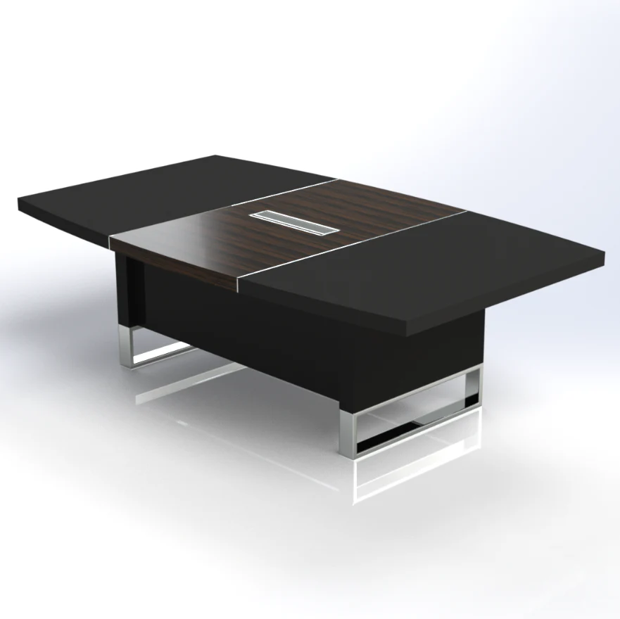 1 Linea Uno Curved Meeting Table W3200 x D1400 x H750mm Meeting & Conference - Image 1