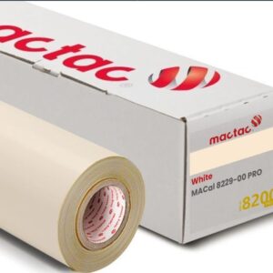 High-quality Mactac MACal PRO white monomeric film for signage