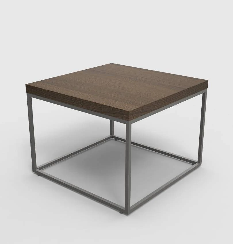 1 Worli Square Coffee Table W600 x D600 x H450mm Front View