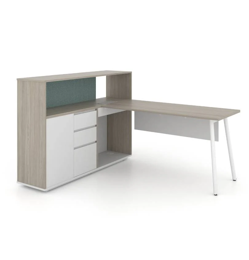 1 Nora Executive Desk with Casegood Storage W1900 x D1500 x H750/1100mm Executive Desks Workstations - Image 1