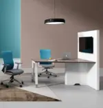 Noqi Media Table W1640 x D1200 x H750/1600mm Meeting & Conference Mixed Used Tables - Image 4