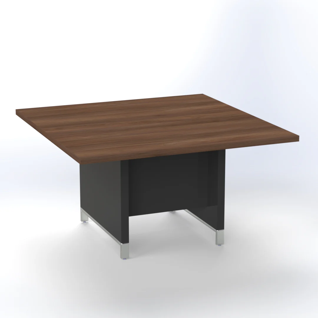 1 Linea Due Square Meeting Table Meeting & Conference W1200 x D1200 x H750mm - Image 1