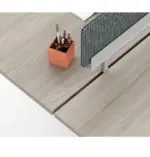 Nora Cluster of 2 with Fixed 3D Pedestal W1500 x D700 x H750mm Workstations - Image 8