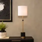DEREECE TABLE LAMP GOLD