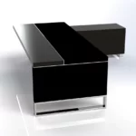 Linea Uno Desk with Credenza Storage Return W2400 x D1800 x H750mm Executive Desks - Image 6