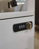 Agile Mobile Pedestal (White Body) Maryland Walnut A - Image 7