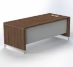 Linea Due Straight Desk W1400 x D800 x H750mm Executive Desks - Image 2