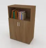 Flow Combination Cabinet H123 W800 x D450 x H1237mm Filing Cabinet - Image 2