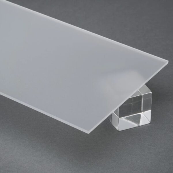 Durable 3mm frosted acrylic sheet for partitions & displays