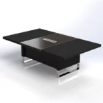 Linea Uno Meeting Table W2400 x D1400 x H750mm Meeting & Conference