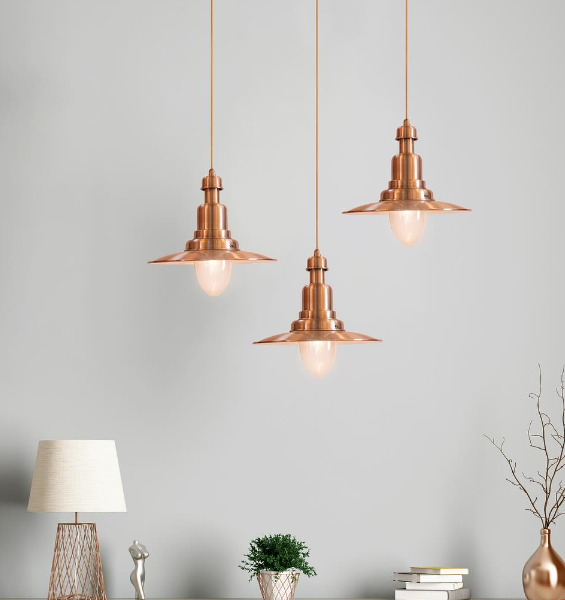 Fisherman Copper Pendant Light