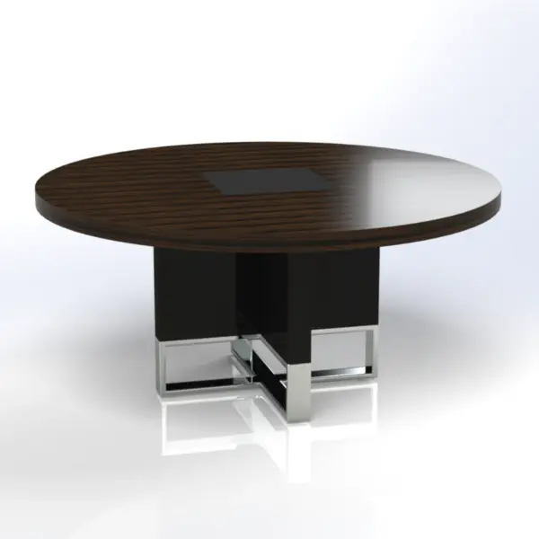 Linea Uno Large Round Meeting Table D1400 x H750mm Meeting & Conference