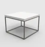 Worli Square Coffee Table W600 x D600 x H450mm Coffee Tables - Image 2