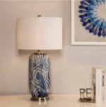 STING TABLE LAMP BLUE