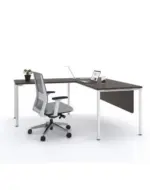 Agile L Shaped Desk W1800 x D1550 x H750mm Executive Desks Workstations - Image 6