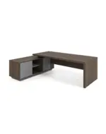 Feigelali Executive Desk with Credenza Return W2100 x D1920 x H750mm  Executive Desks - Image 2