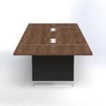 Linea Due Conference Table W2400 x D1200 x H750mm Meeting & Conference - Image 3