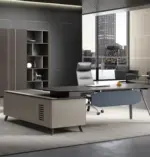 Gaddi Wall Cabinet W2200 x D400 x H1850mm Cabinet American Walnut - Image 3