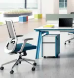 Magic Mobile Pedestal Log Walnut - Image 3