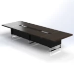Linea Uno Conference Table W4000 x D1400 x H750mm Meeting & Conference - Image 3