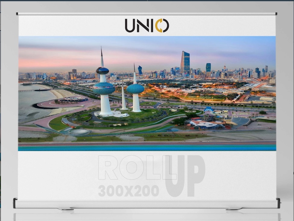 3 High-quality Roll Up Stand for indoor displays