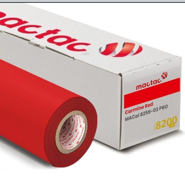 High-Quality Carmine Red Film for POS Displays