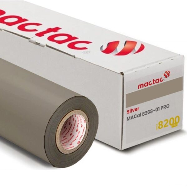 Mactac MACal PRO Silver Vinyl Film for Graphics