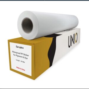 Europlex Indoor Water Proof PP Sticker – 30 Mtr