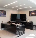 Linea Uno L-Shaped Desk with Hanging Pedestal W2400 x D2100 x H750mm Executive Desks - Image 3