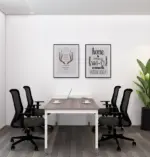 Noqi "U" Meeting Table (5 Sizes) W2400 x D1200 x H750mm Meeting & Conference Mixed Used Tables - Image 7