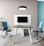 Noqi Media Table W1640 x D1200 x H750/1600mm Meeting & Conference Mixed Used Tables - Image 6