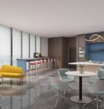 ThinkTank Collaborative Bar Table W2400 x D600 x H1018mm Meeting & Conference Mixed Used Tables - Image 6