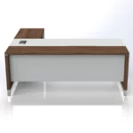 Linea Due with Hanging Pedestal (Premium) W1800 x D1800 x H750mm Executive Desks - Image 3