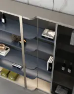 Gramy Executive Wall Storage Cabinet W2800 x D424 x H1950mm - Image 3