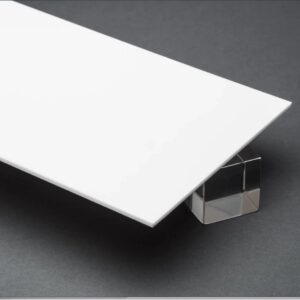 Easy-to-cut milky white acrylic sheet for fabrication