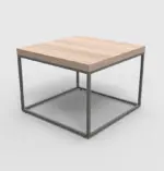 Worli Square Coffee Table W600 x D600 x H450mm Coffee Tables - Image 4
