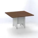 Linea Due Square Meeting Table W1400 x D1400 x H750mm Meeting & Conference - Image 4